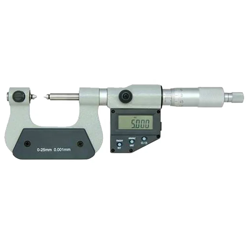 ROKTOOLS 75-100mm Electronic Digital Screw Thread Micrometer Outside