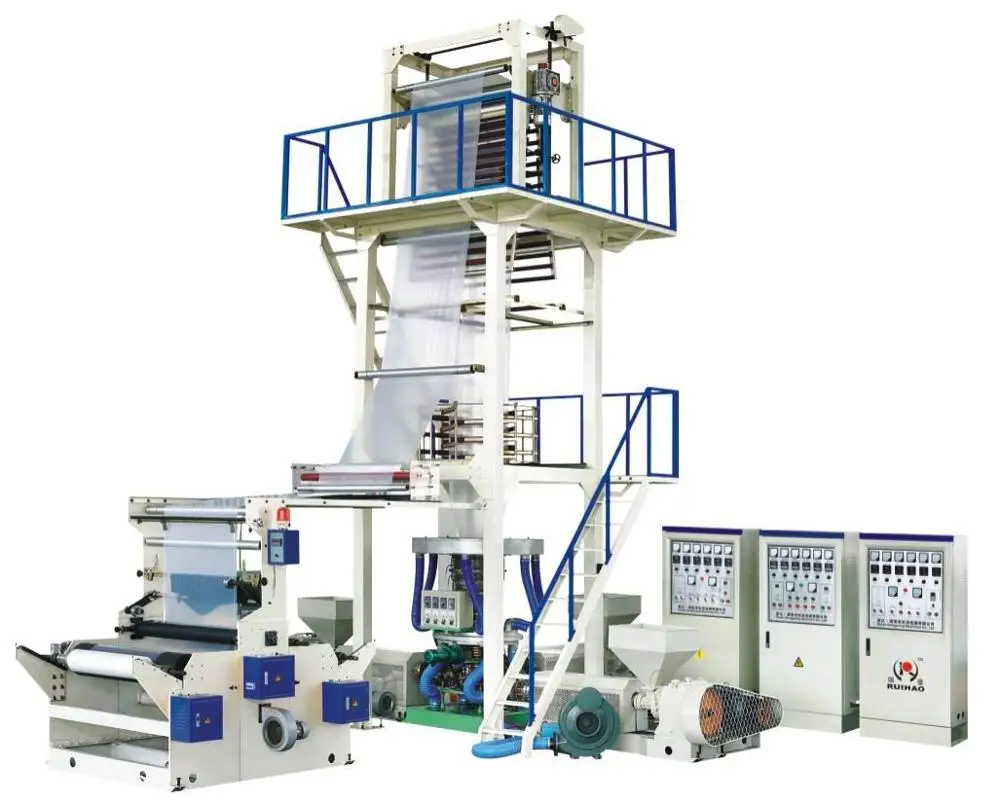 Pe Упаковка Пленки Дуя экструдера с 3 слоями ПП производственная