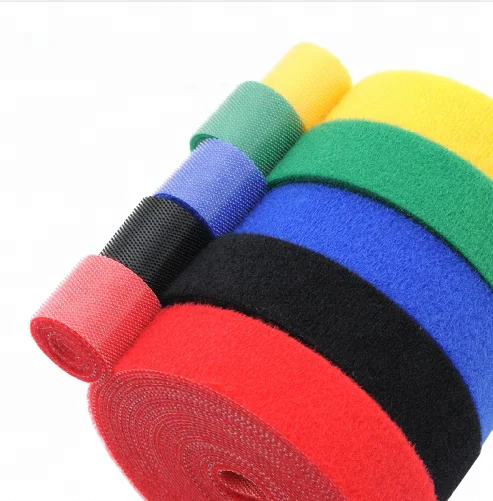 Нейлоновая ткань для кабельной стяжки с крючком и петлей сзади