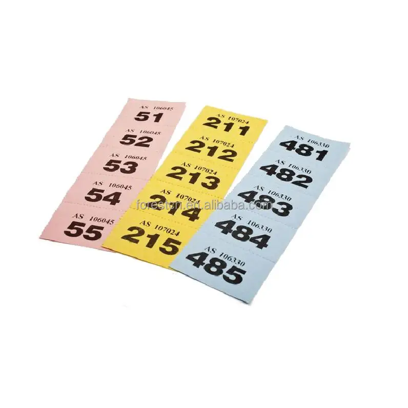 
raffle ticket book 