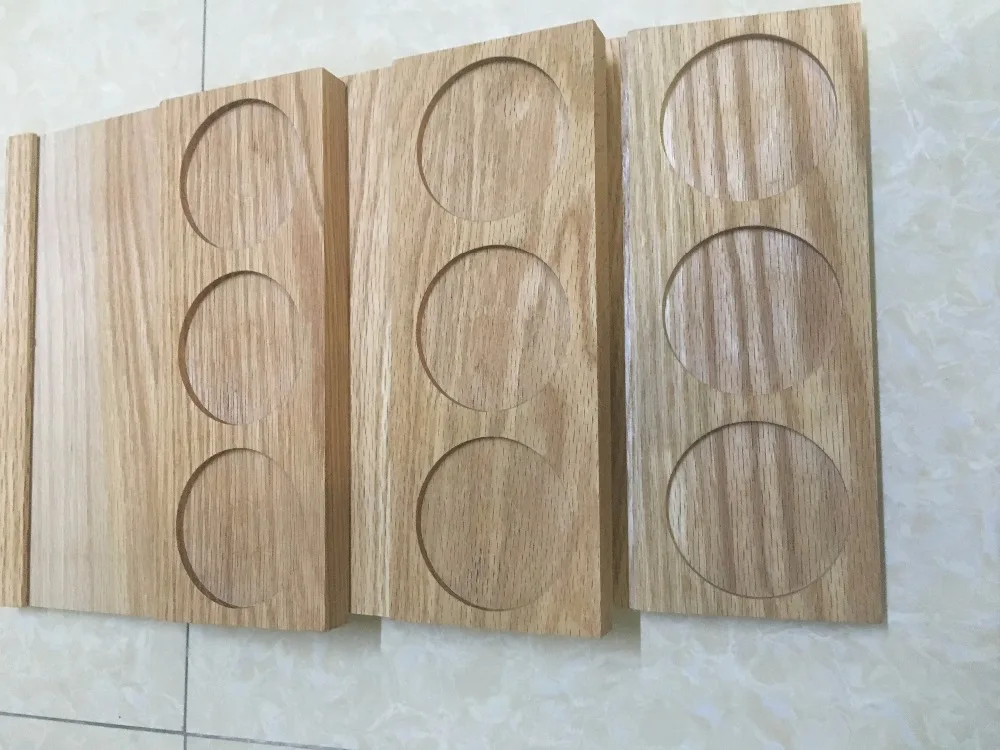 
2020 Best Sale High Quality Natural Wood Wine Tasting Stand Wine Flight Board 