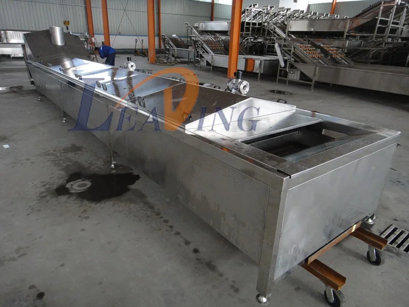 Automatic vegetable blanching steam blanching potato blanching machine