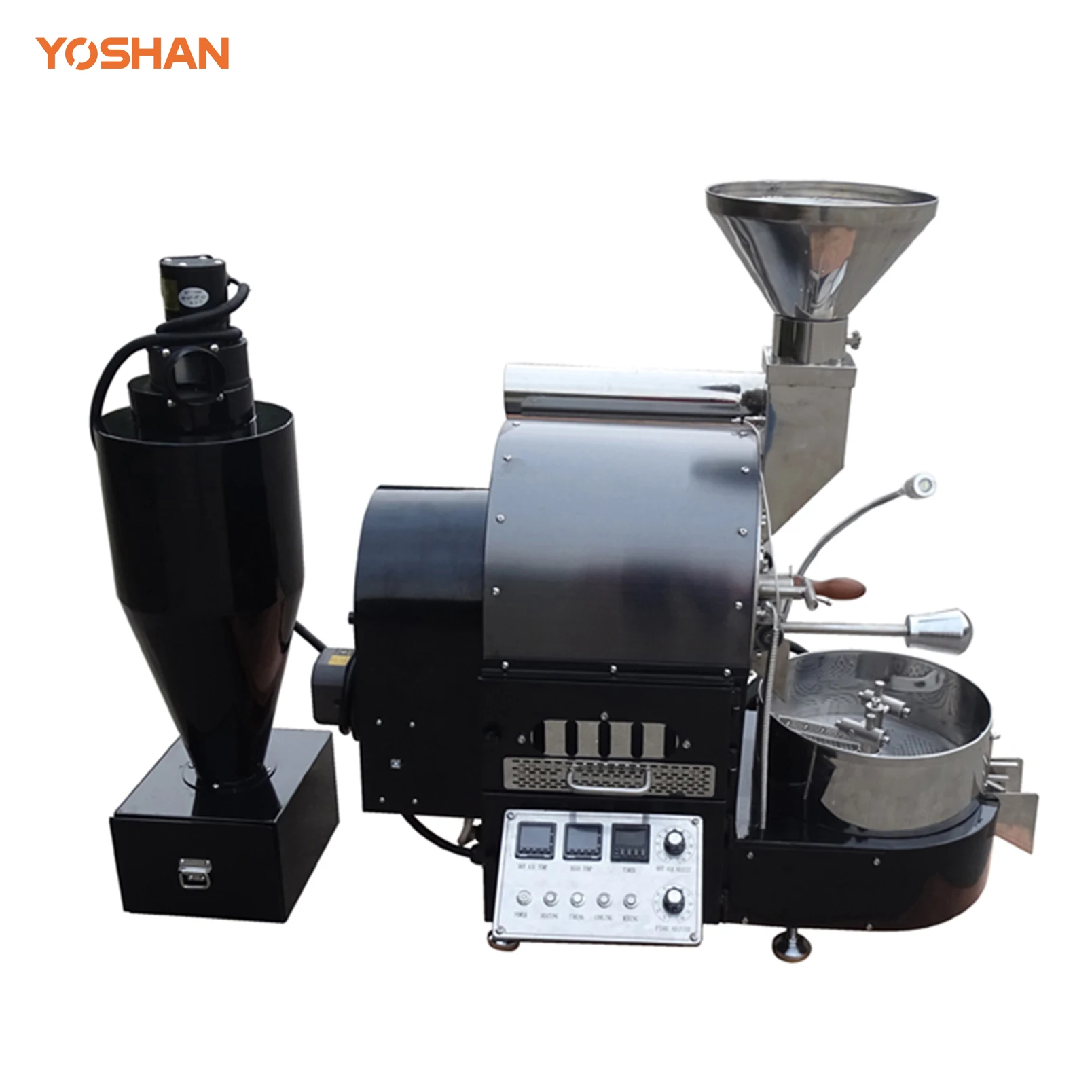 Жаровня кофейных зерен 1 кг газовая машина для запекания кофе дома или кафе