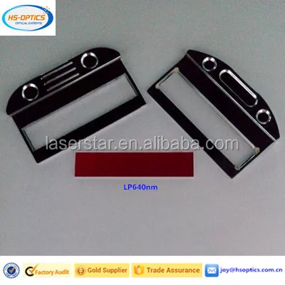 Fused silica  IPL filter 580nm 610nm 640nm 690nm for hair removal