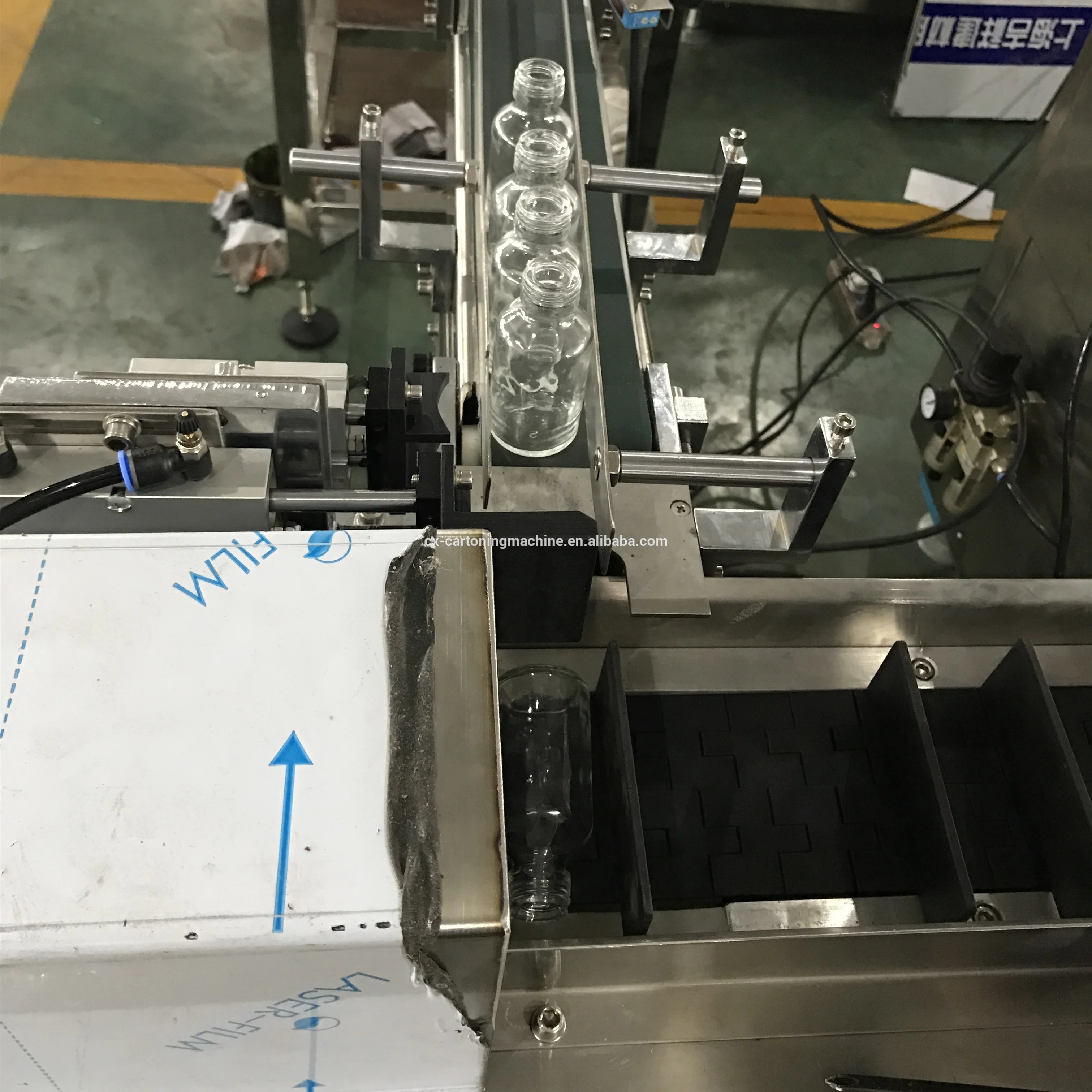 Automatic High Speed Horizontal Intermittent Cartoning Machine For Vials, Sachet, Bottle, Tube