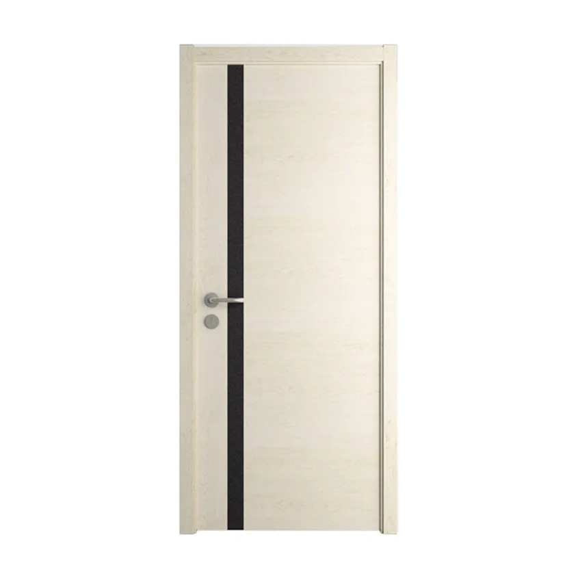 High Quality Manufacturers Custom Wooden Doors With Frame Melamine Door Skin Sheet Foreign White Hotel Security Doors