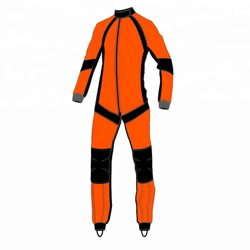 Skydiving Free Fly Suit Skydive Jumpsuit Black Red