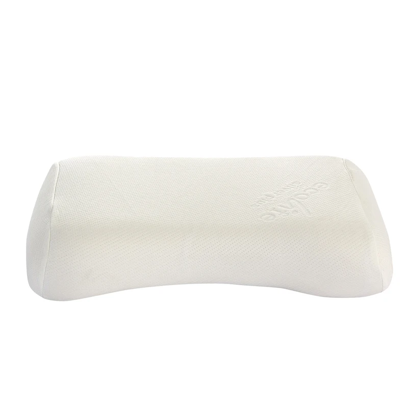 Butterfly shaped lady wave neck support cushion latex foam pillow