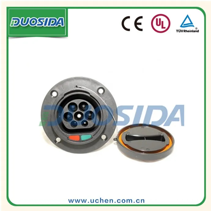 IEC 62196 тип 2 мужской женский разъемы 250 В ac зарядное гнездо