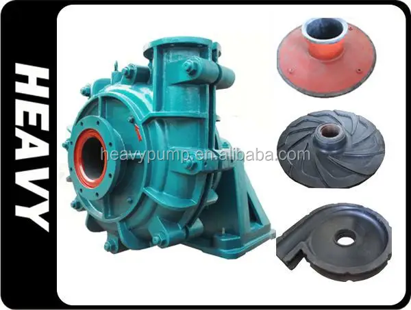 Factory supply 8 inch medium HS Slurry Pump rubber and metal linings cr 26 or rubber slurry pump