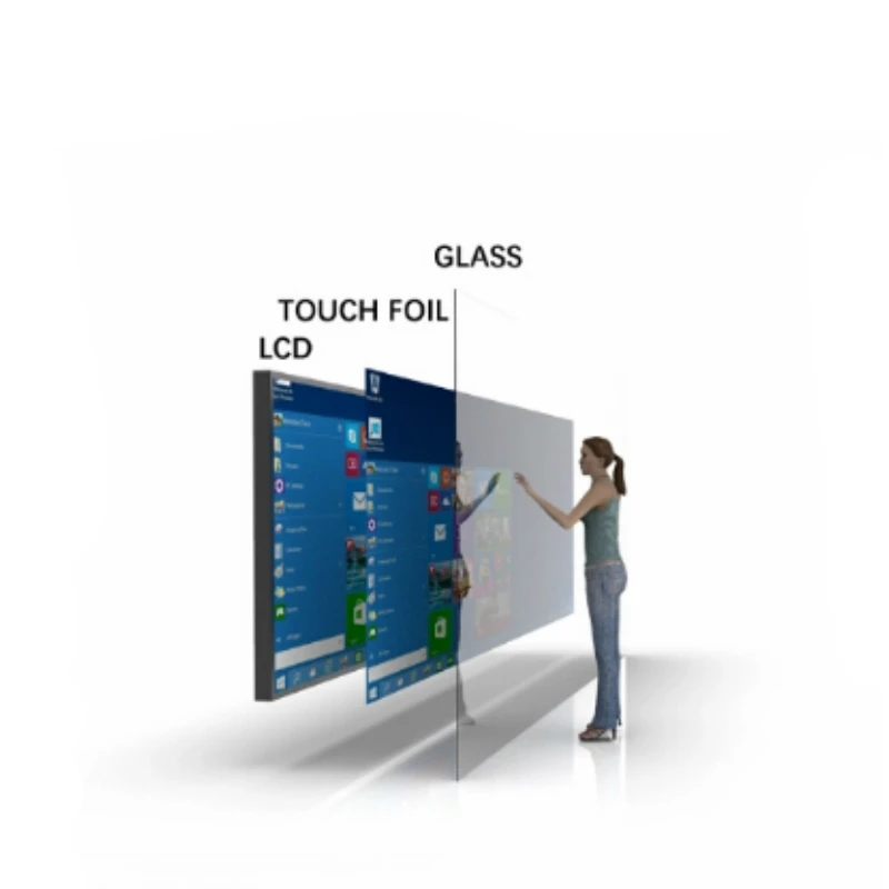XTA-55 inch flexible touch screen film usb touch film