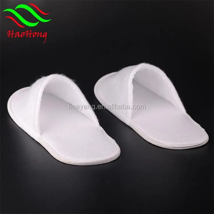 New Design Terry Cloth Disposable Slippers Wholesale Cheap Hotel Amenities for Guests