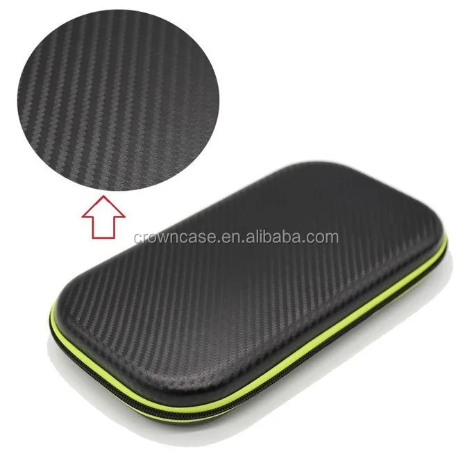 High Quality Black Waterproof Carbon Fiber PU EVA Paintball Barrel Case