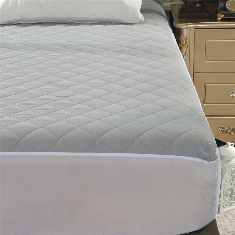 Лидер продаж Китай заводская цена изготовленный на заказ гипоаллергенный водонепроницаемый стеганый чехол для матраса с защитой от пыли и клещей