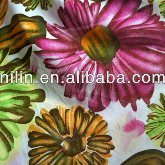 FDY Four way stretch fabric printed elastic fabric for swimwear