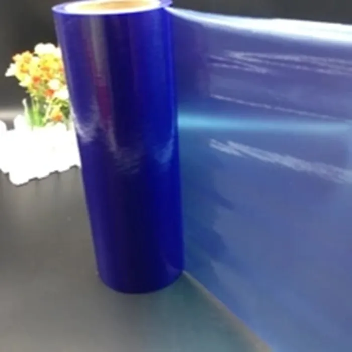 
M50BL Moderate adhesion 50 micron Blue Film for Surface Protection 