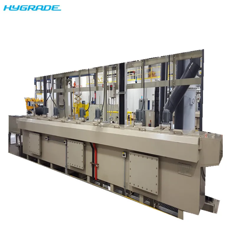 
HCL/H2SO4 Rising cover pickling tank 