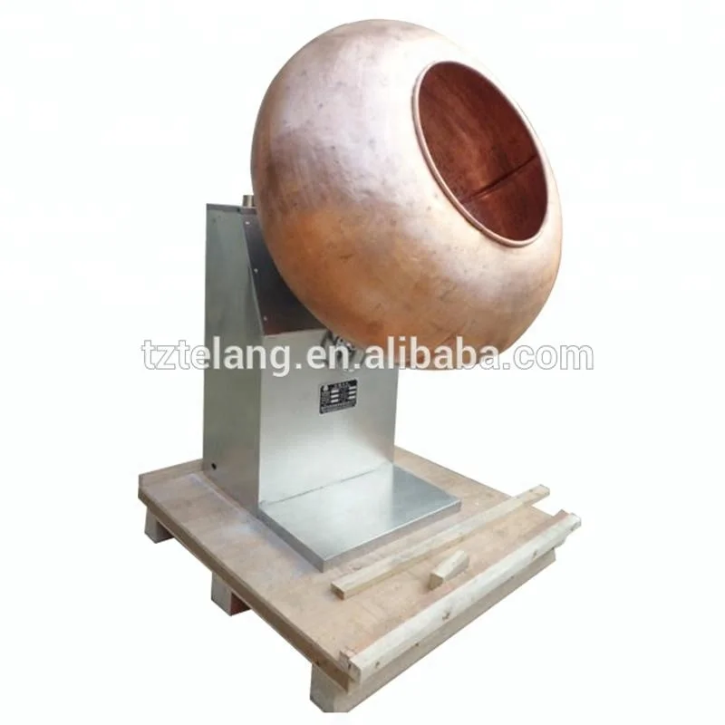 Rotating electrical pellet coating machine