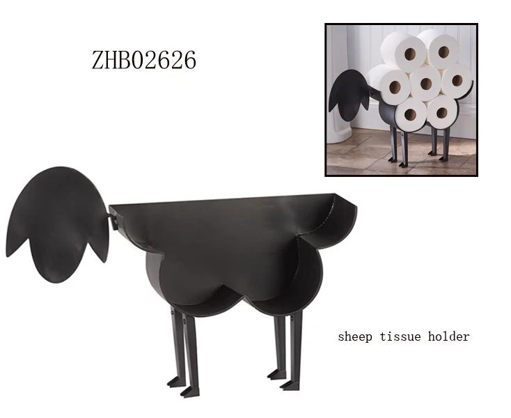 Funny Sheep Standing Bathroom Tissue Storage Toilet roll Paper Holder