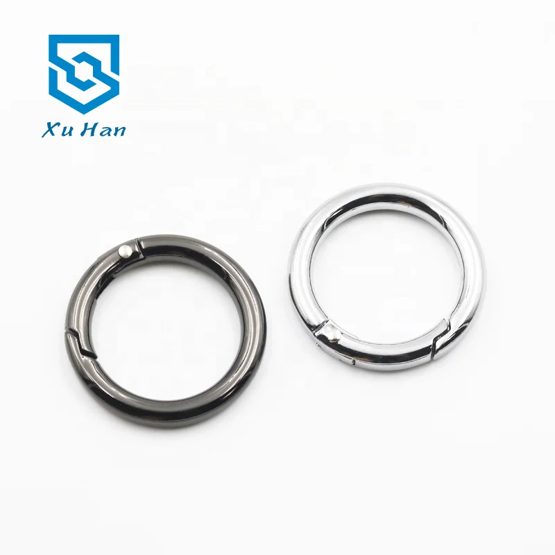 Factory direct sale, hot selling high quality metal spring gate o ring for handbags