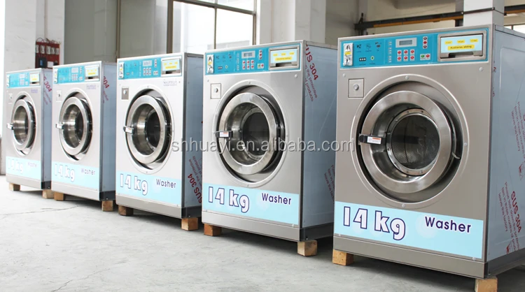 Commercial wash machine coin operated washing machine and dryer