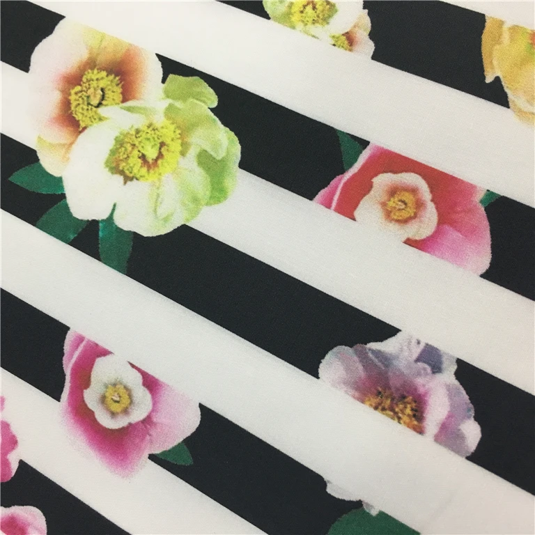 
bed linen fabric custom digital print for wholesale 