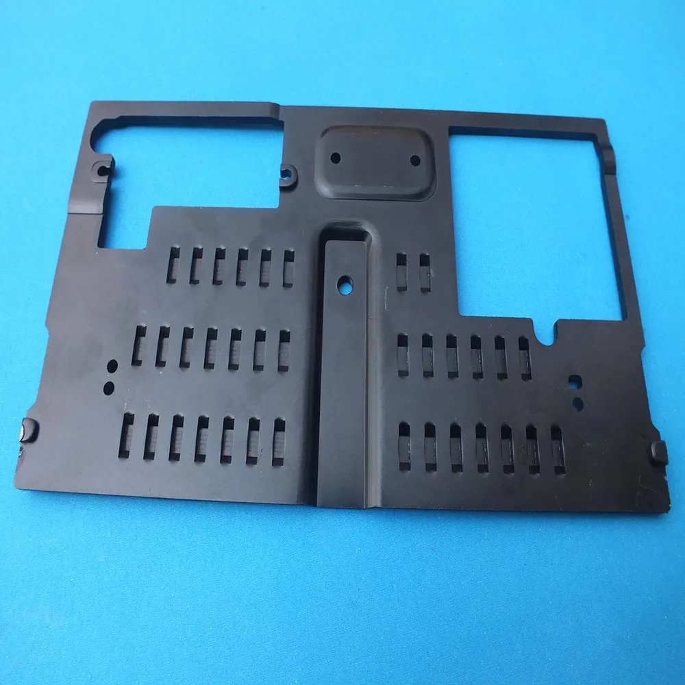 laser cutting stamping bending part  Industrial aluminum anodized punched press holes punching machine parts