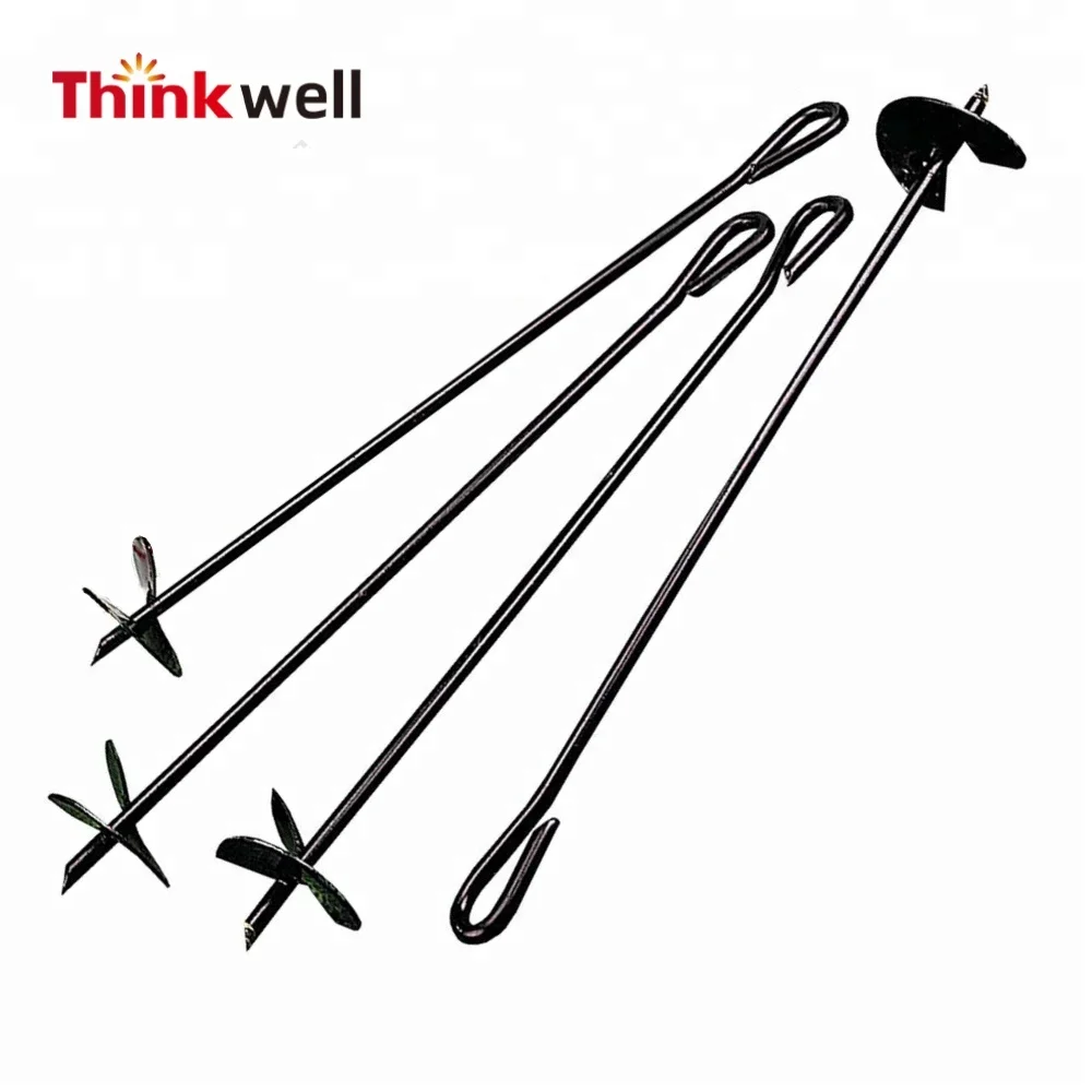 Anchor Supplier Galvanized Steel No Wrench Earth Screw Helix Anchor
