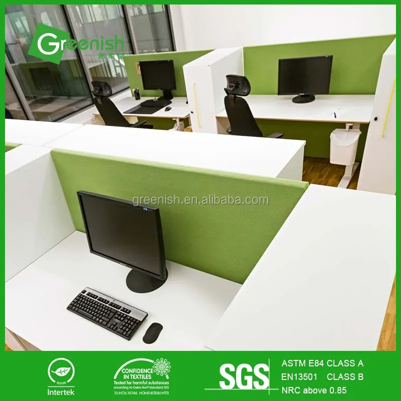 High quality embossed acoustic movable partition