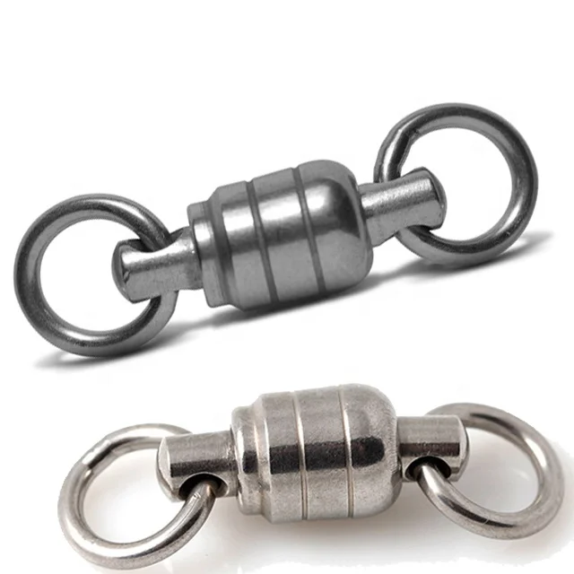 Stainless steel Heavy Duty ball bearing fishing swivel