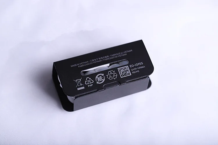 Оригинальные белые/черные проводные наушники-вкладыши с разъемом 3 5 мм и микрофоном для Android Samsung S10 S9 S8