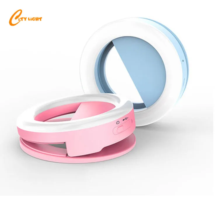 Alibaba wholesale portable beauty flash selfie led circle ring light