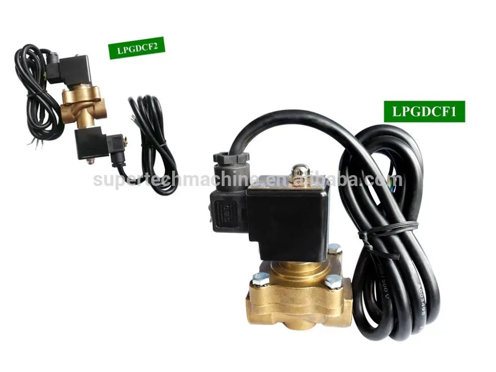 LPG dispenser components AC220V hydraulic solenoid valve for oil