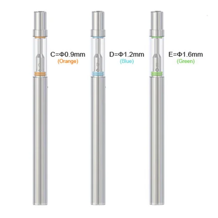 
2018 Cbd Oil Disposable Vape Pen Thick Oil Disposable Cbd Vaporizer Pen Glass and Metal Tip 