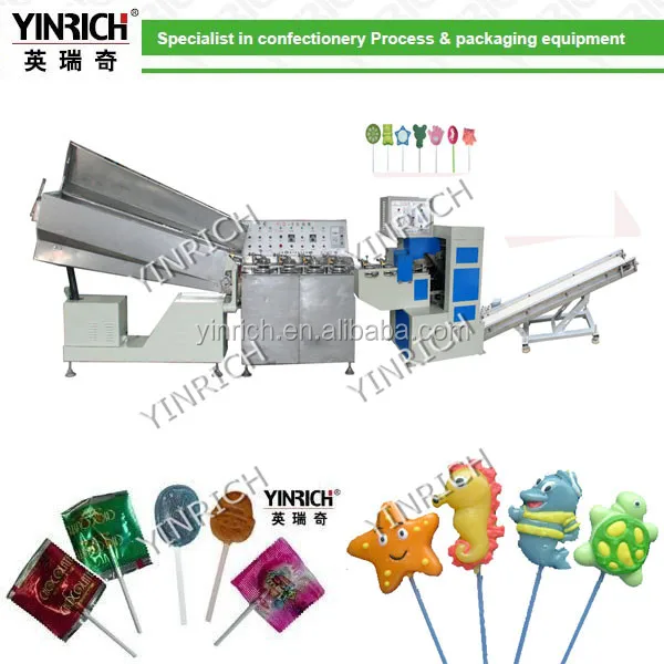 Best type flat lollipop manufacturing machine
