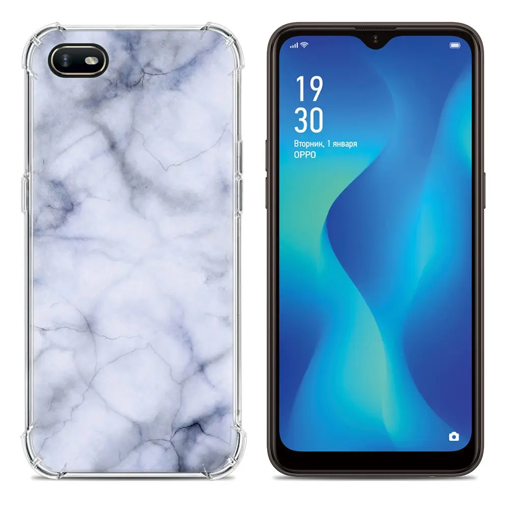 Painted Different Designs Soft Transparent Tpu Case For Oppo A1k Back Cover