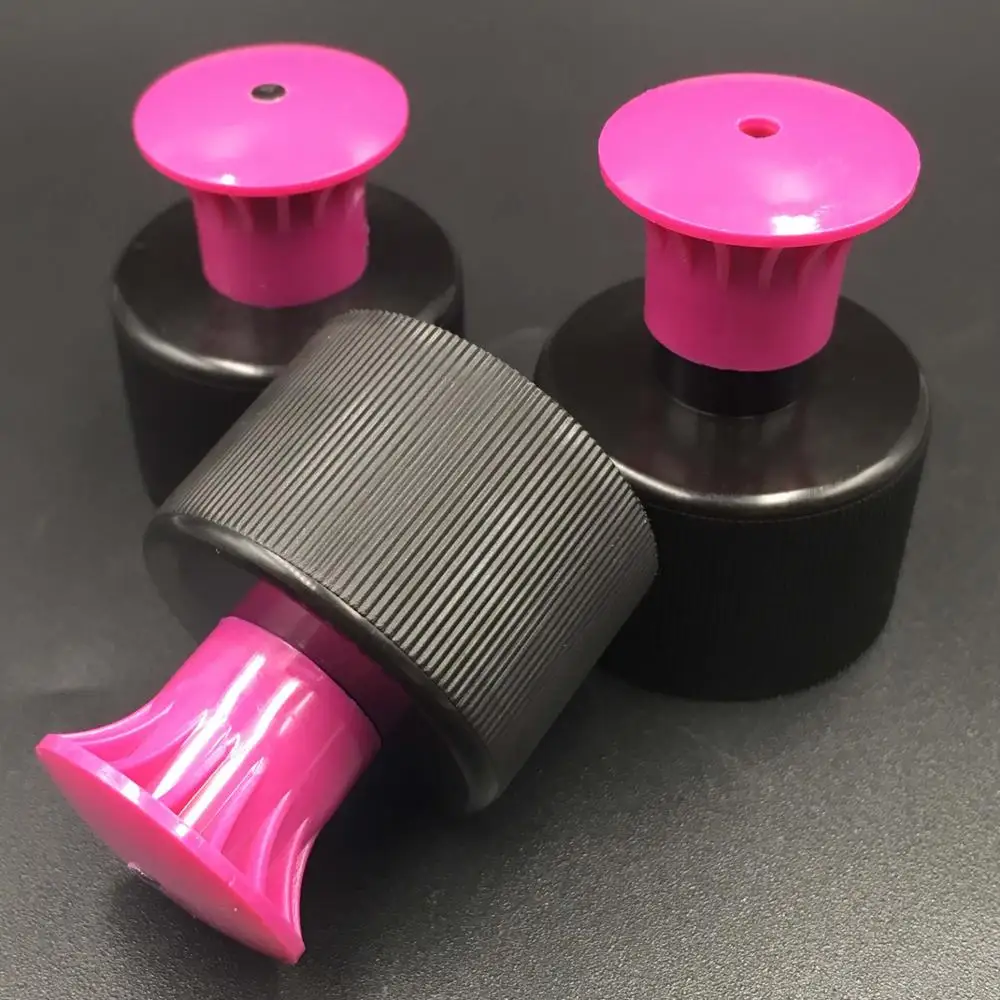 Plastic pull up screw cap push and pull caps customized 24/410 push pull cap for bottles