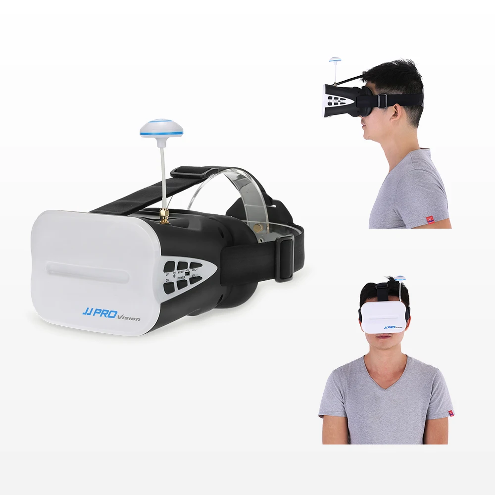 
JJPRO F01 64CH 5.8G Full Band 640X480 WVGA 5 Inch FPV Goggles VR Headset with Battery For JJRC H6D H8D H11D JJPRO P175 P200 