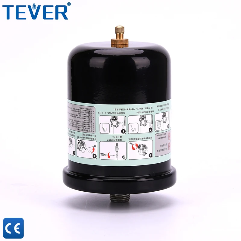 Китайский завод прямой маркетинг углеродистая сталь материал 2 литра бак высокого давления для автоматического водяного насоса