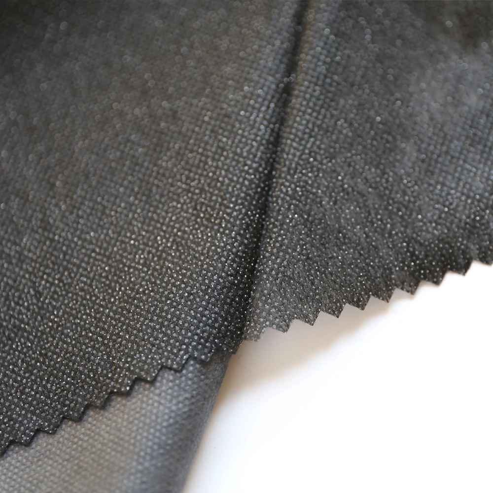 Fusing Hot Rolling Inner Fabric for Suits Garments 100% Polyester Nonwoven Interlinings D5820AZ