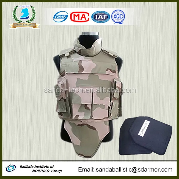 SANDA BALLISTC level IV body armor