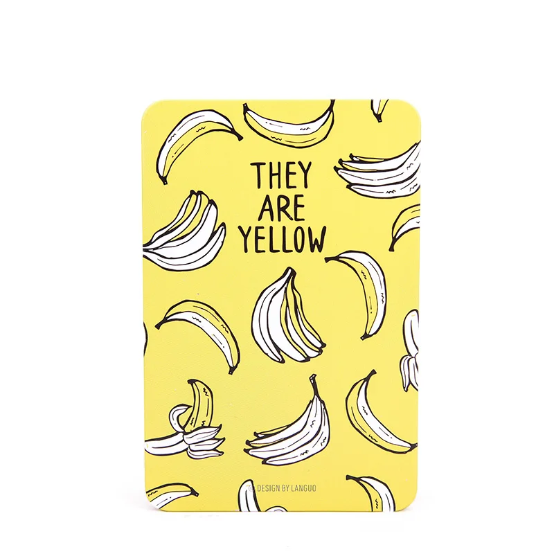 
LG-8330 New Design Languo Style Cool Fruit Design Custom 64K Metal Cover Notebook 