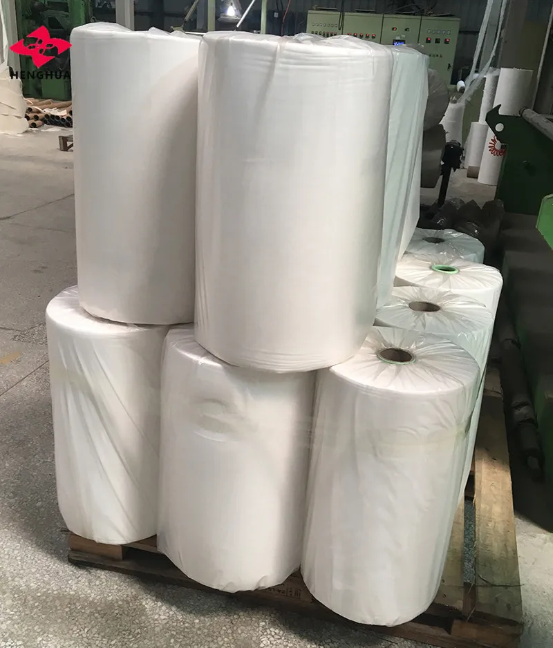  25gsm 30gsm 50gsm 100% pp non сплетенные ткани рулон полипропилен spunbonded нетканый рулонный материал