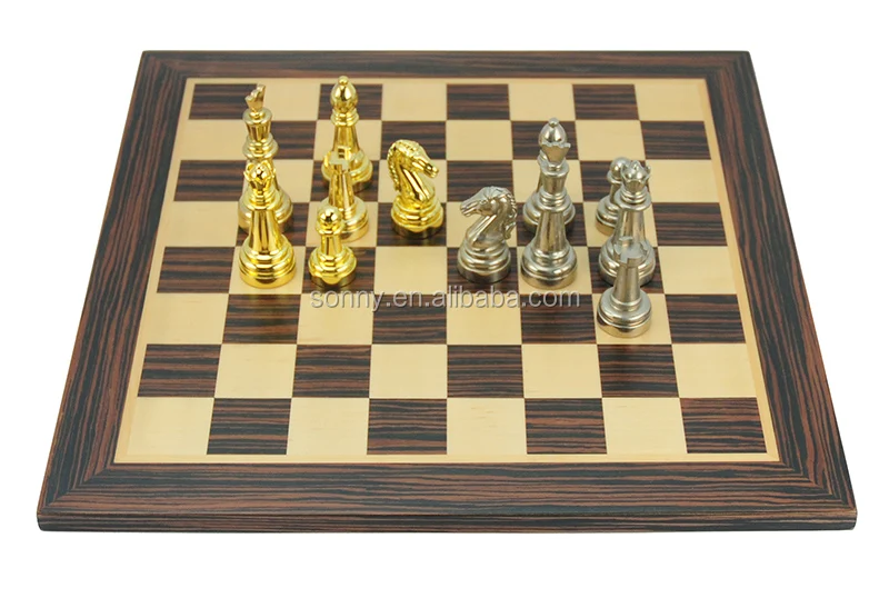 Custom Garden Wood Chess Board Game Set