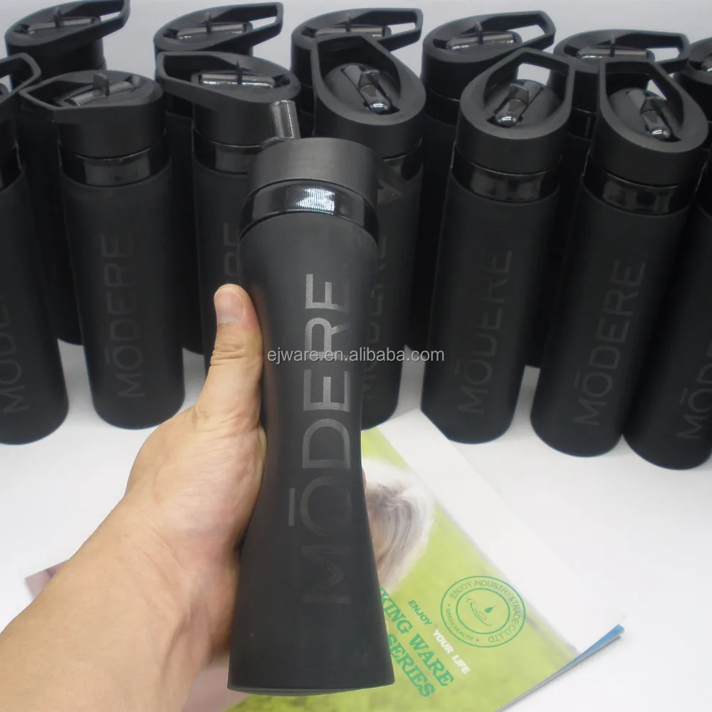 Силиконовая бутылка для воды без бисфенола А разборная с одной стенкой