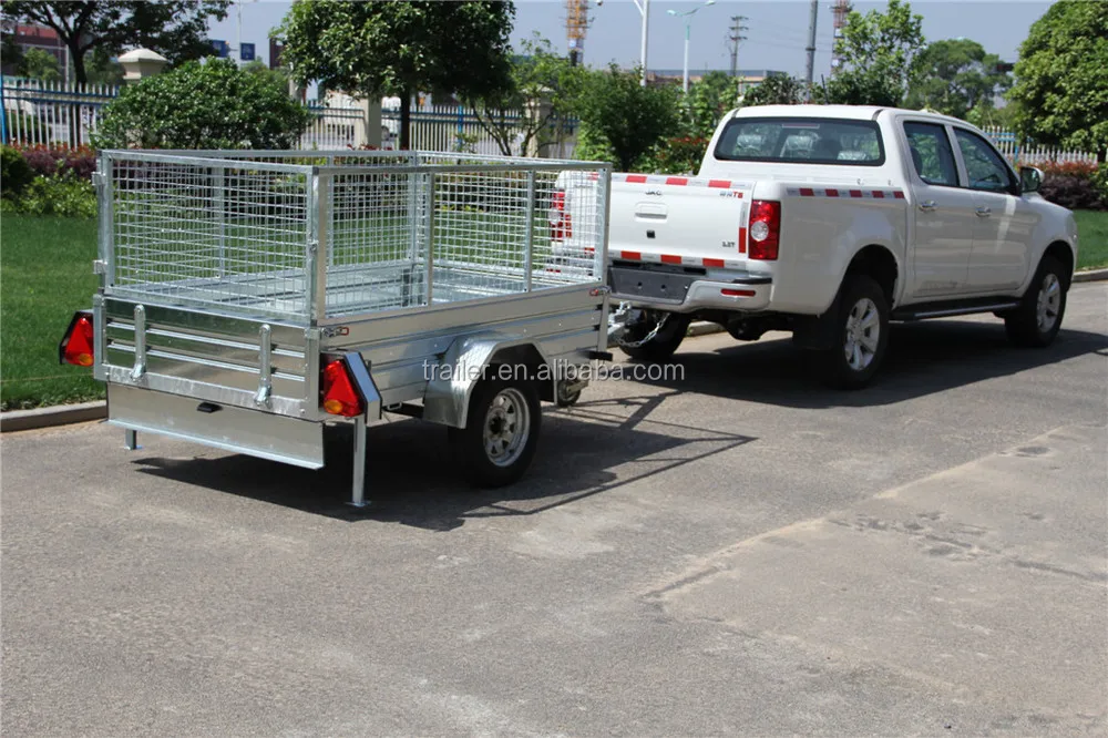 6x4 7x4 7x5 8x4 8x5 10x5   galvanized car  trailer