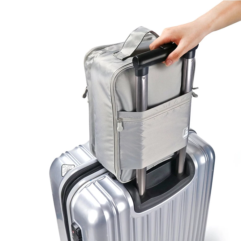 Travel shoe bag More Team 3 in 1 shoe storage bag holds 3 Pairs of shoes