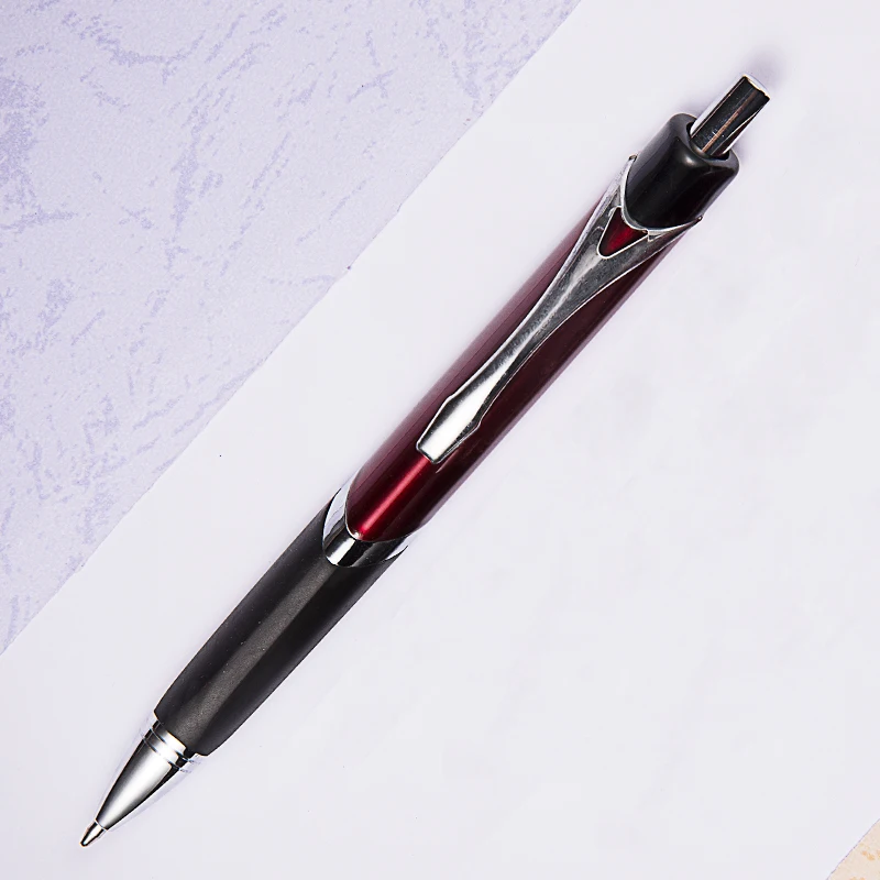 hotel gift good metal ball pen customized click pen with company logo