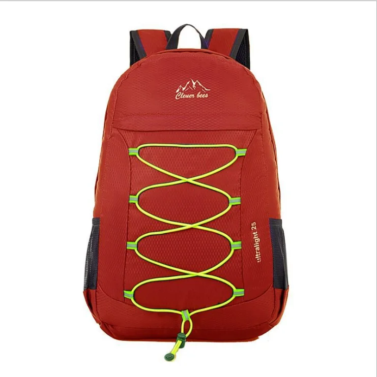 
Fashion design polyester foldable sports bag leisure backpack 