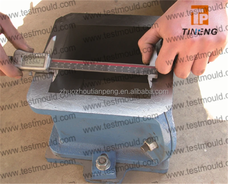 concrete test cube mould 100 150 200mm